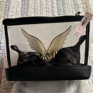 Victoria's Secret Black and Gold Cosmetic Bags